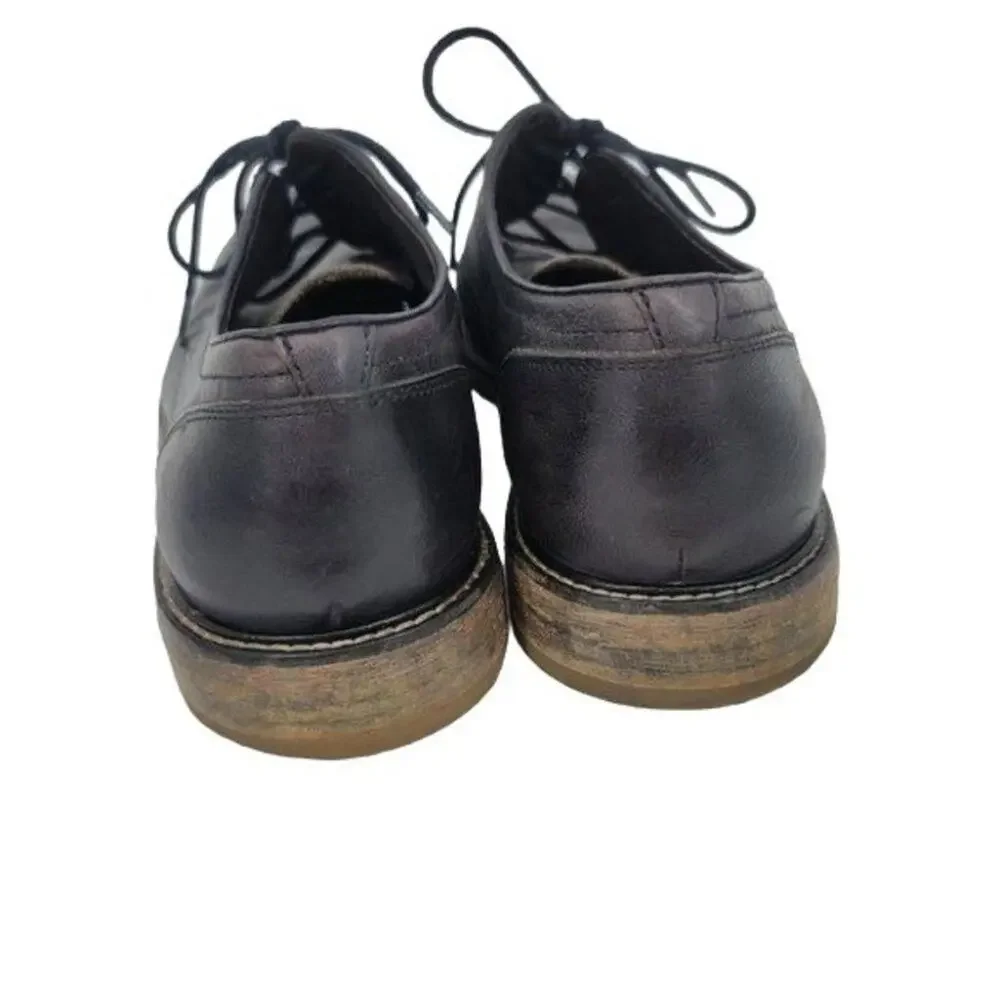 John Varvatos Lace Up Round Toe Oxford Style Dress Shoes Size 9